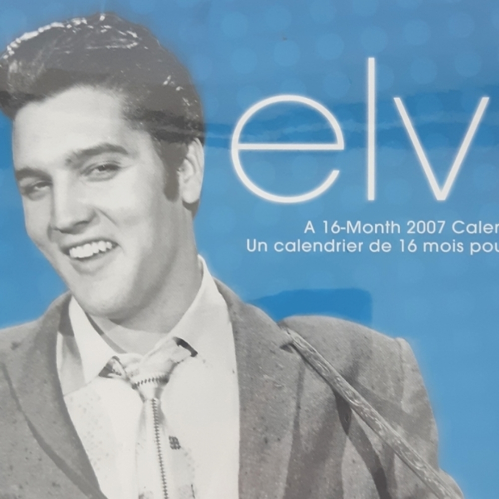 Sealed Elvis Calendar 2007